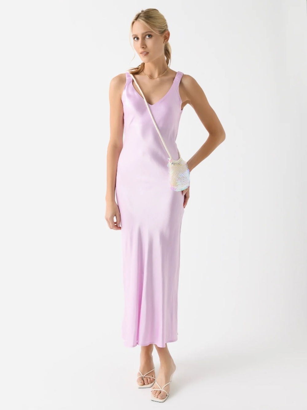 NWT Stark X Bias Dress in Pink Mist